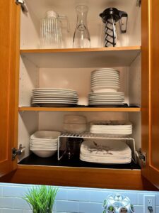 Never run out of dishes, multiple sets of everything!
