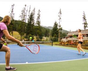 Tennis, Pickleball, kids camps and mini golf. Just a short one minute walk across the Toby Bridge.